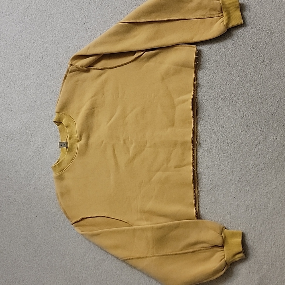 Amazhiyu Cropped Sweatshirt